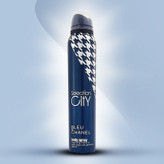 اسپری خوشبوکننده بدن مردانه سلکشن سیتی مدل Blue Chanel حجم 200 میلی لیتر